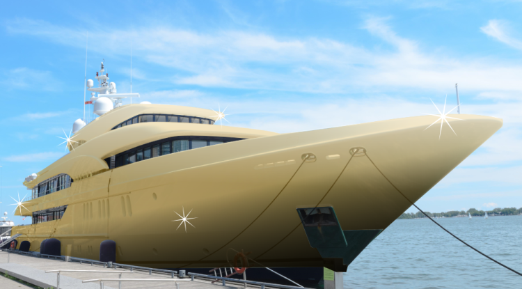 How to Get Your Gold-Plated Yacht